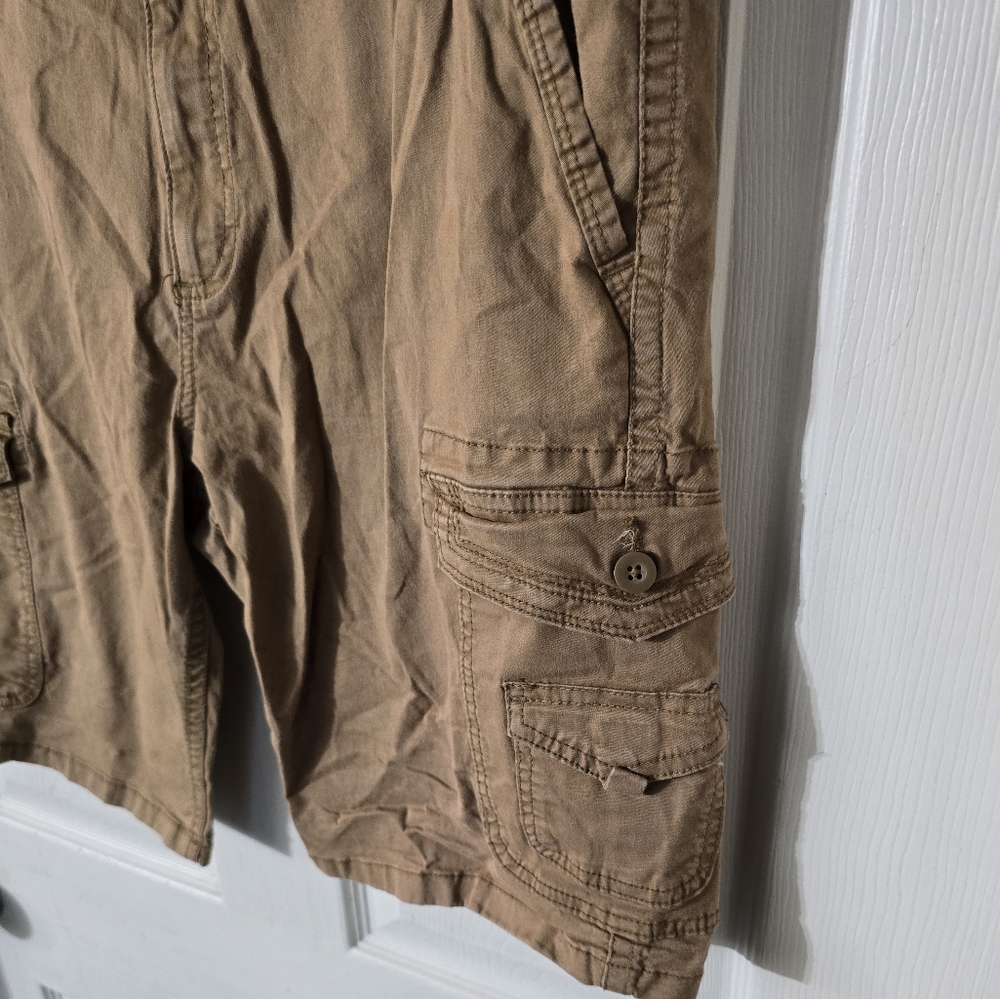 Men's Weatherproof Vintage Cargo Shorts Sz 34 R - Picture 2 of 5